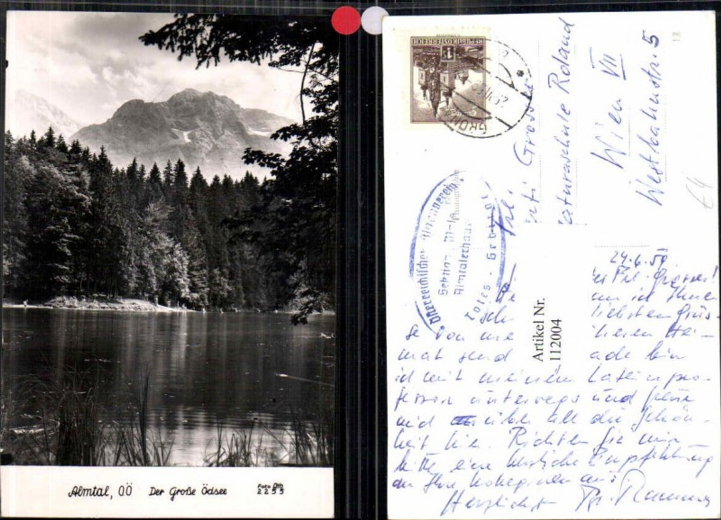 112004,Almtal bei Grünau am Almsee pub Foto Oth 2255