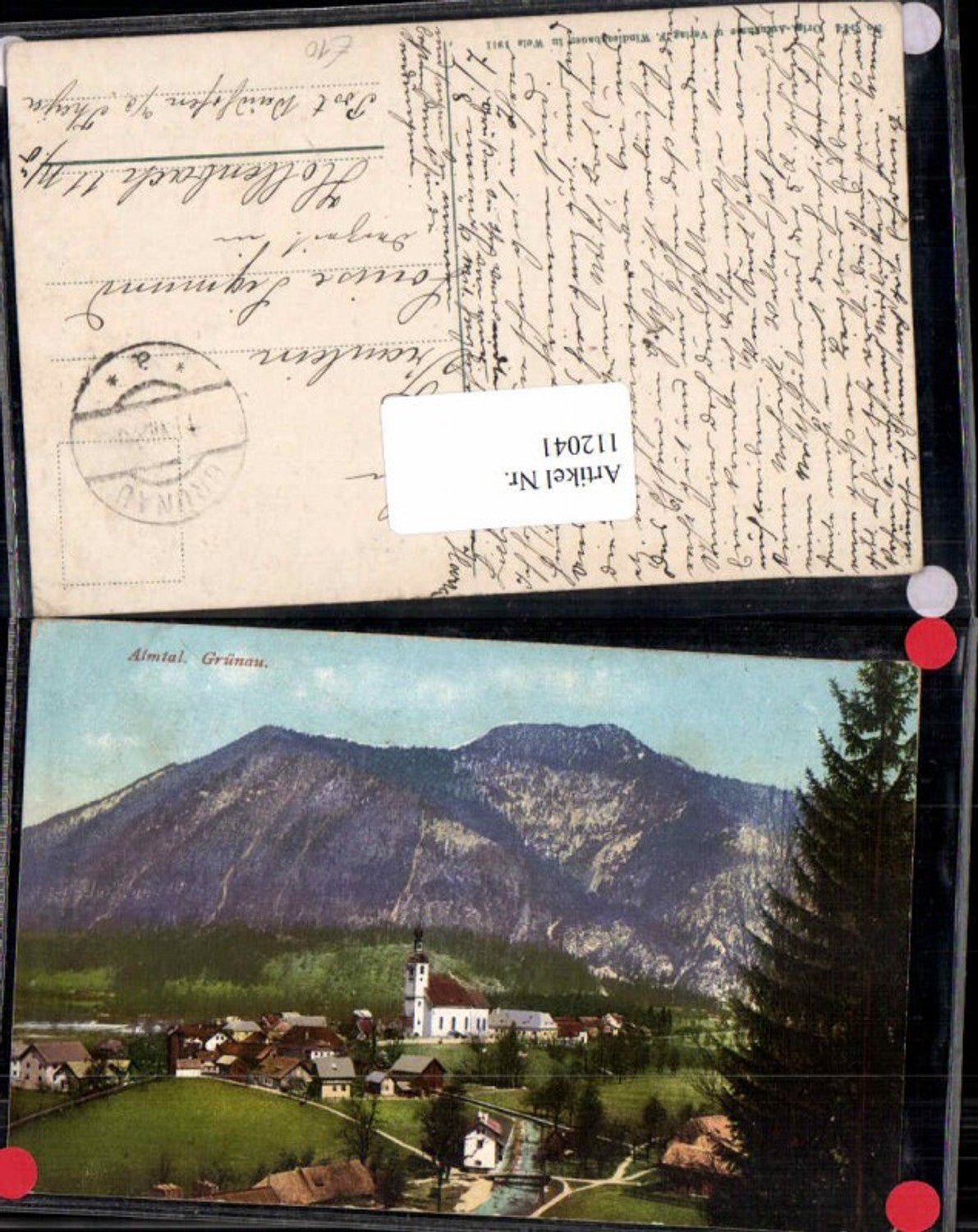 112041,Almtal Grünau am Almsee 1911