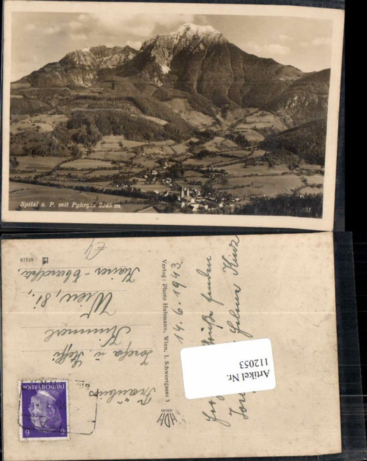 112053,Spital am Pyhrn m. Pyhrgas 1943