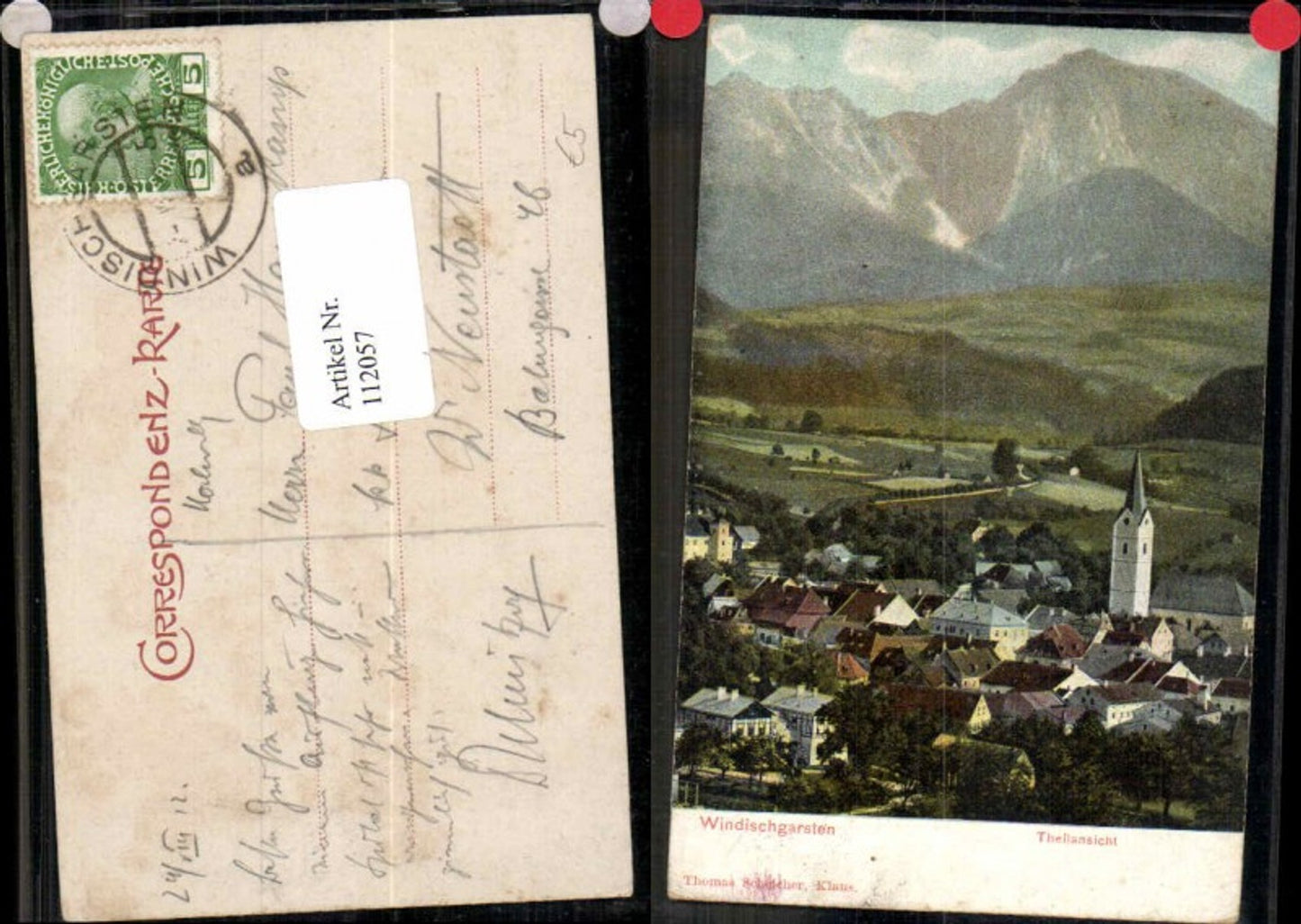 112057,Windischgarsten Theilansicht um 1900