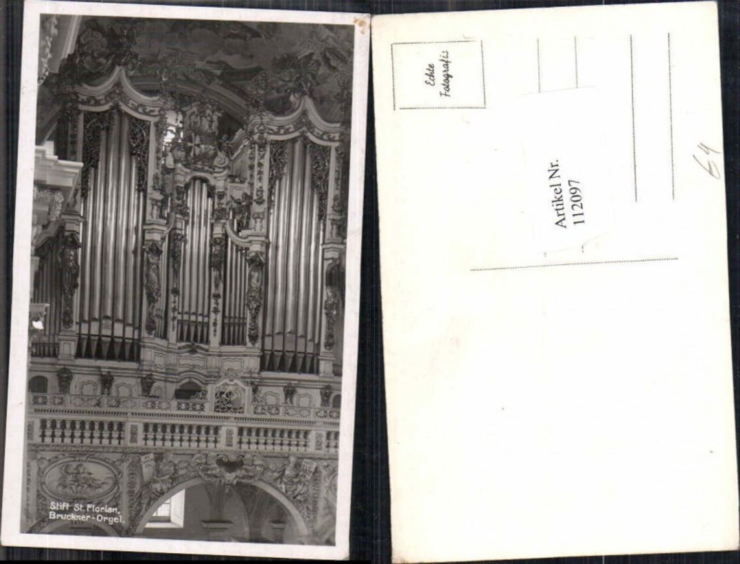 112097,Bruckner Orgel in St Florian bei Linz