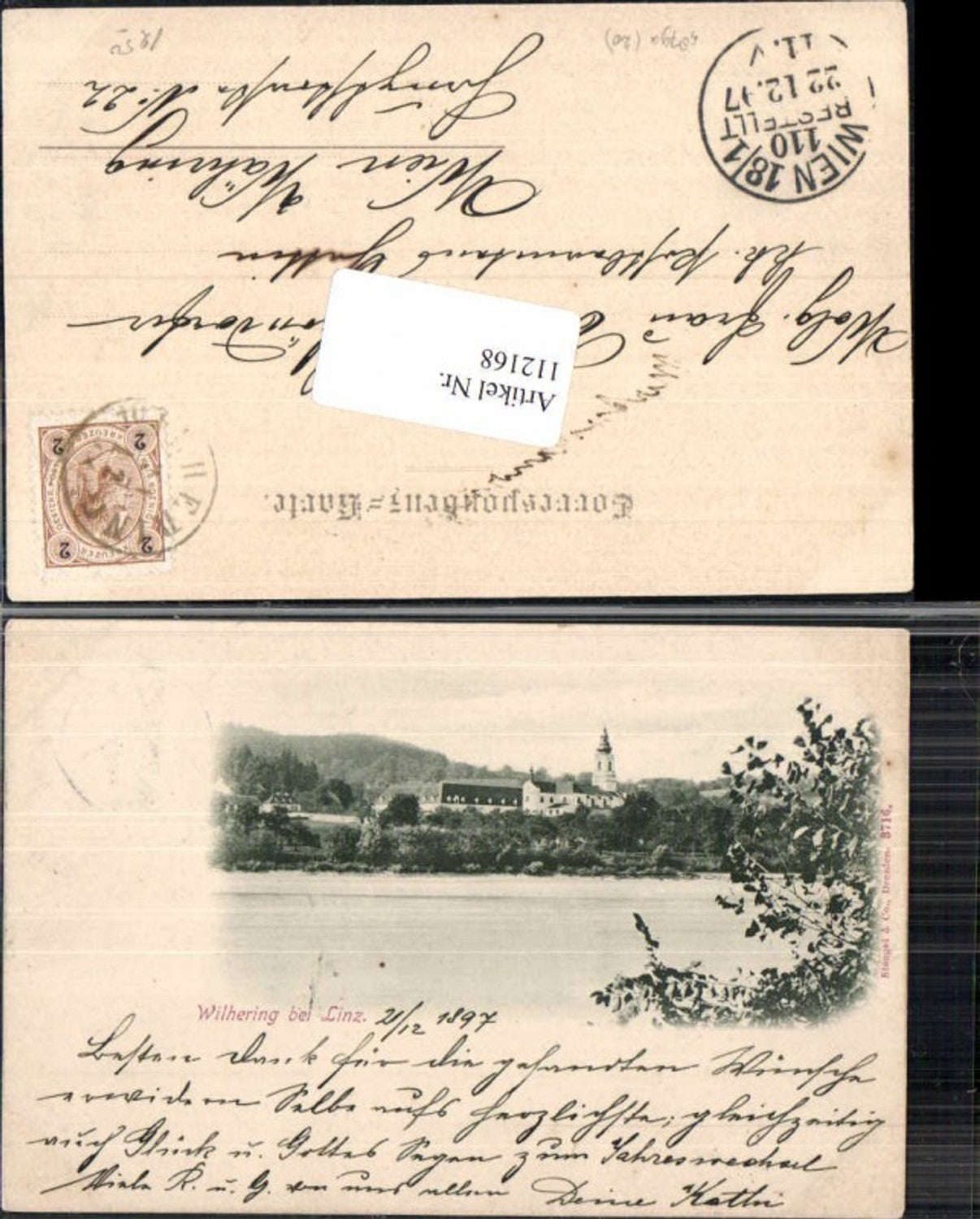 112168,Wilhering bei Linz Ansicht 190
