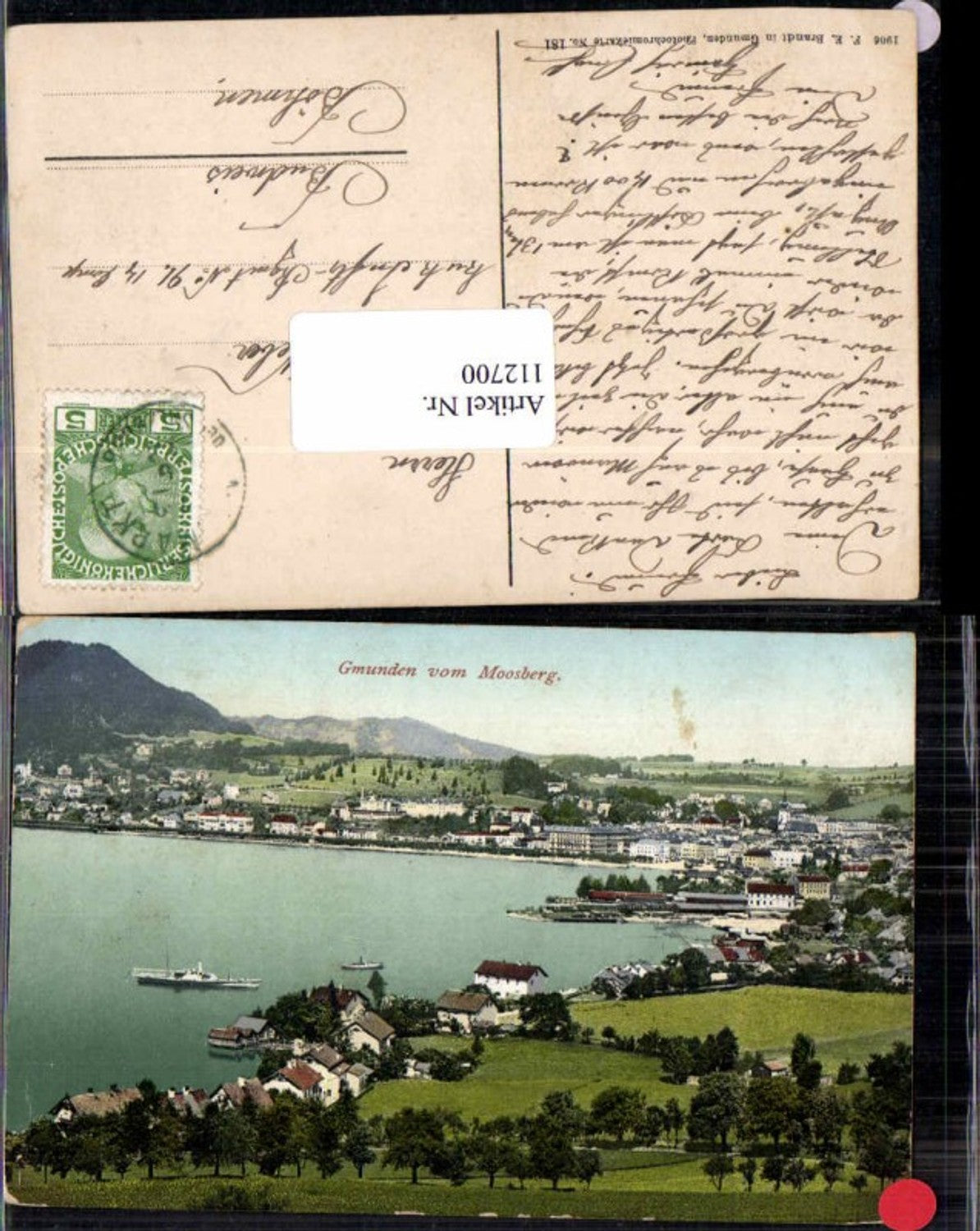 112700,Gmunden vom Moosberg pub Brandt 181