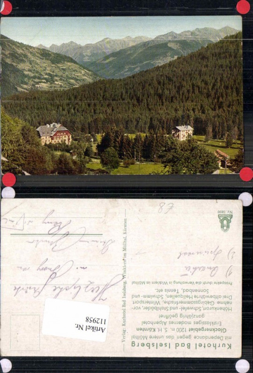 112958, Kurhotel Bad Iselsberg Mölltal near Winklern