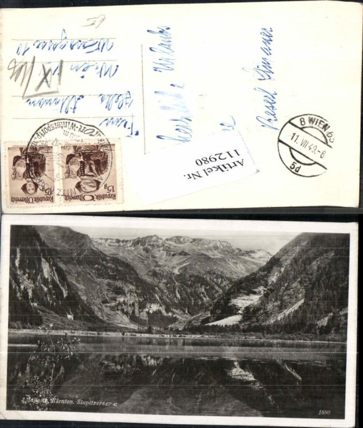 112980,Mallnitz Stapitzersee Kärnten