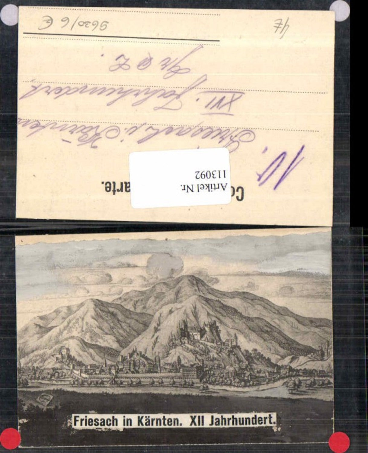 113092,Friesach im 12 Jahrhundert
