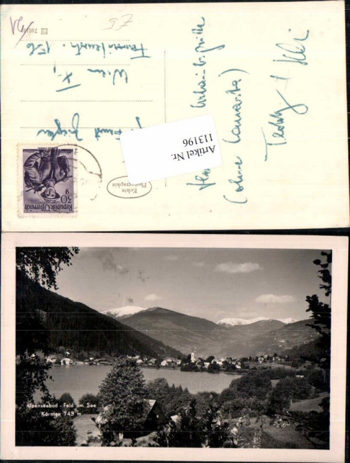 113196,Feld am See Totale Ortsrand