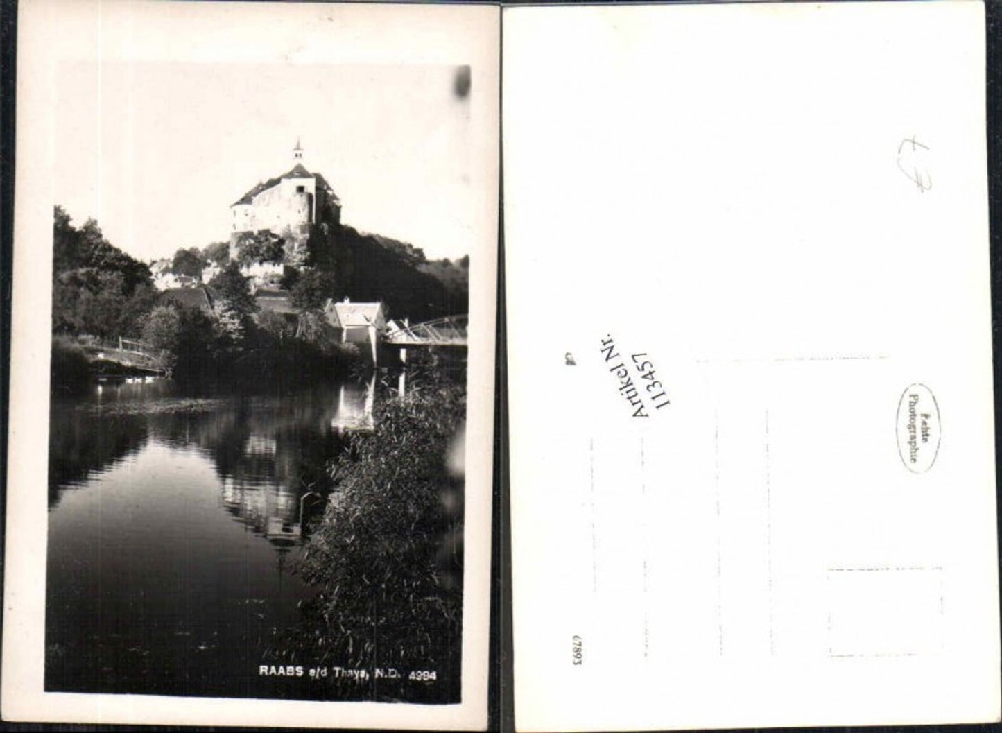 113457,Raabs a.d. Thaya Partie am Fluss