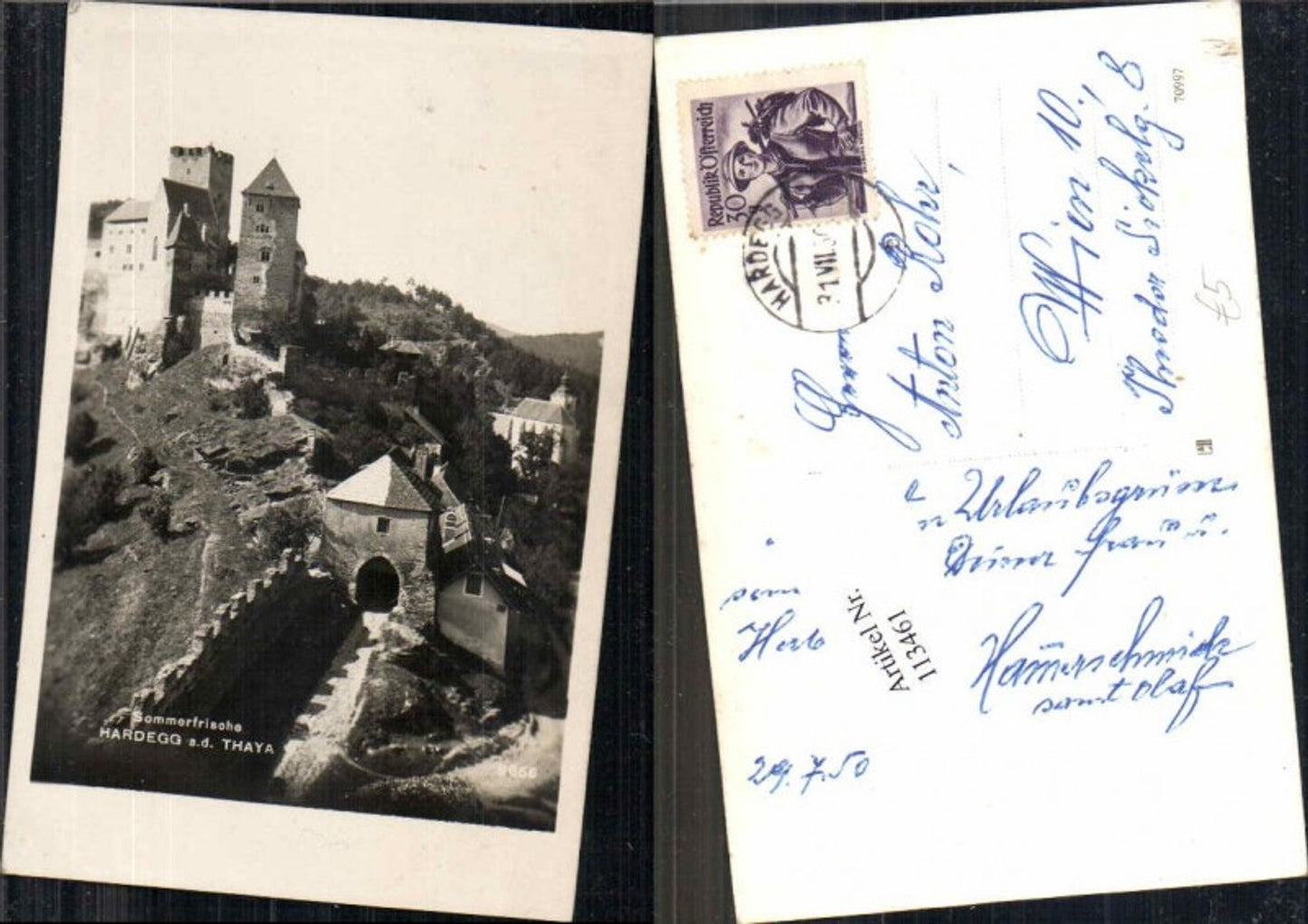 113461,Hardegg a.d. Thaya Partie im Ort