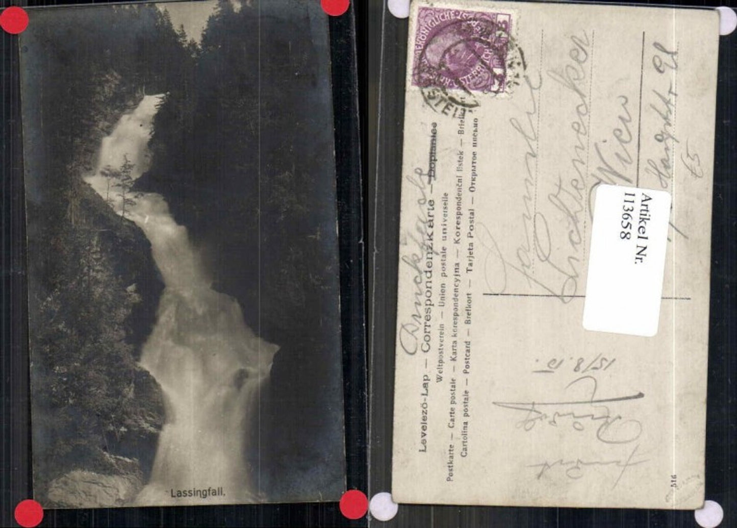 113658,FotoAK Lassingfall bei Wienerbruck