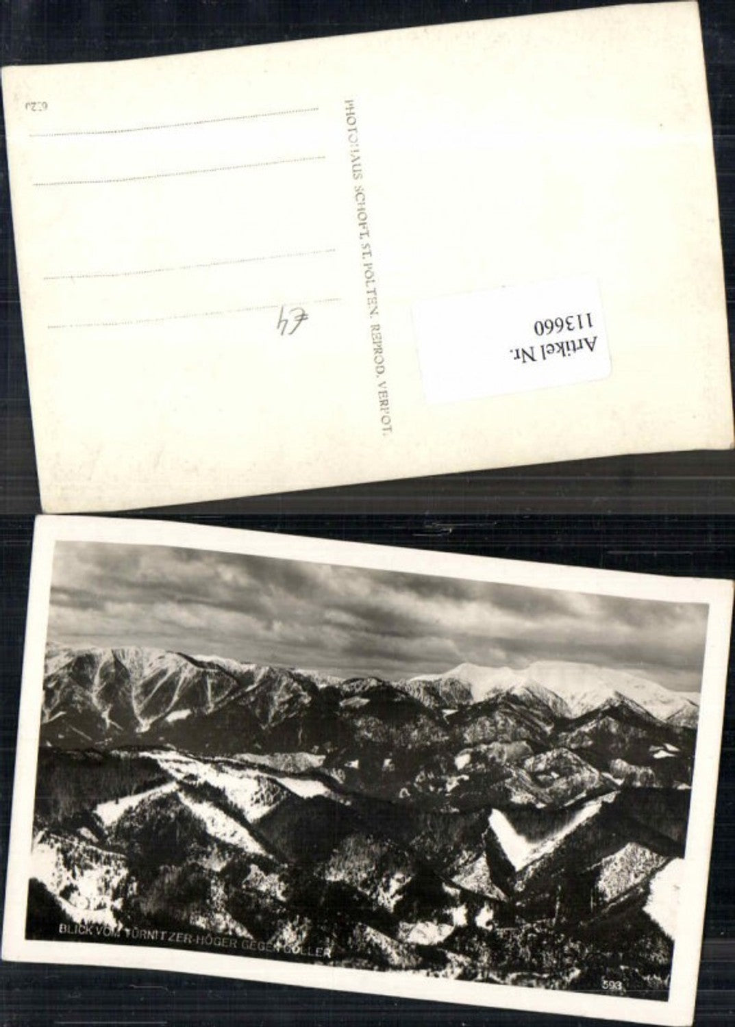 113660,Blick von Türnitzer Höger bei Türnitz