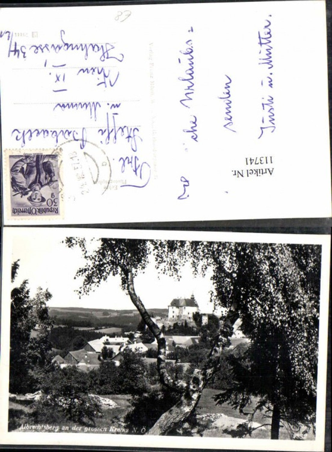 113741,Albrechtsberg a.d. grossen Krems bei Krems