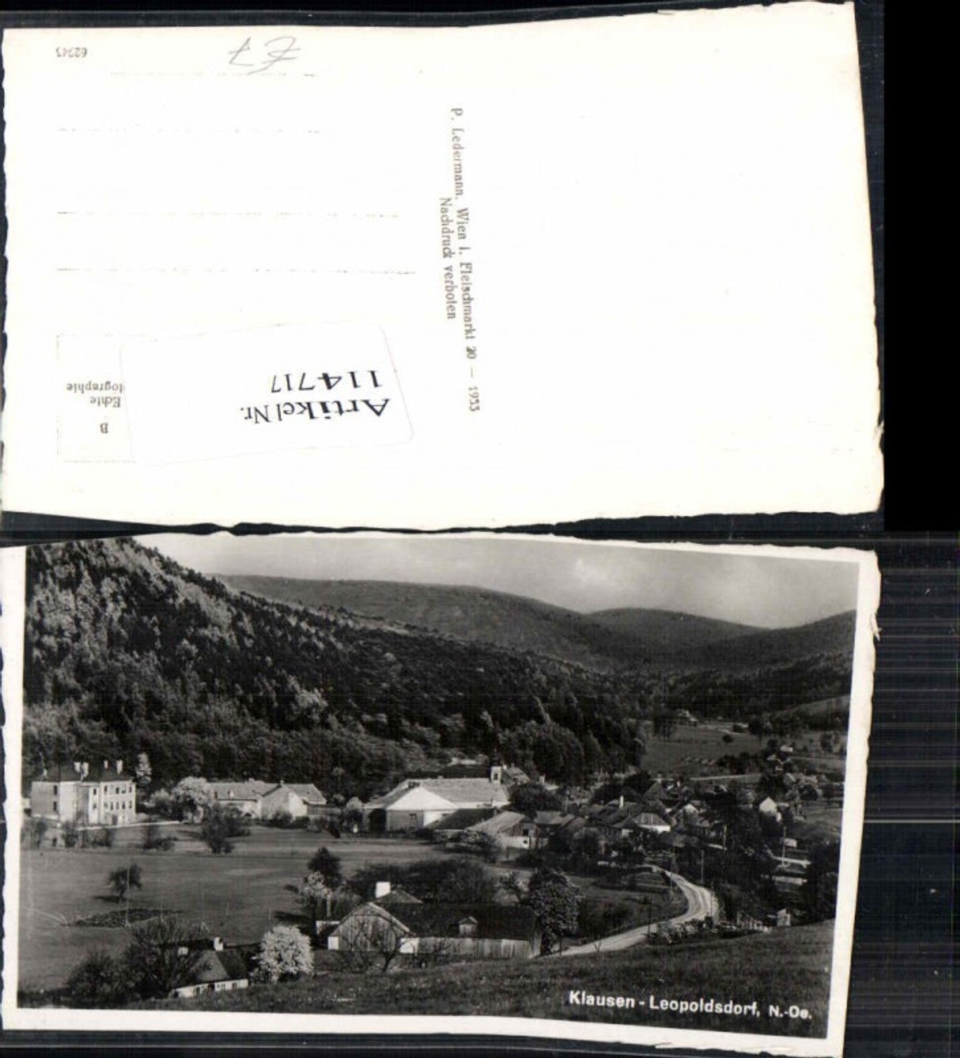 114717,Klausen Leopoldsdorf Ortsansicht
