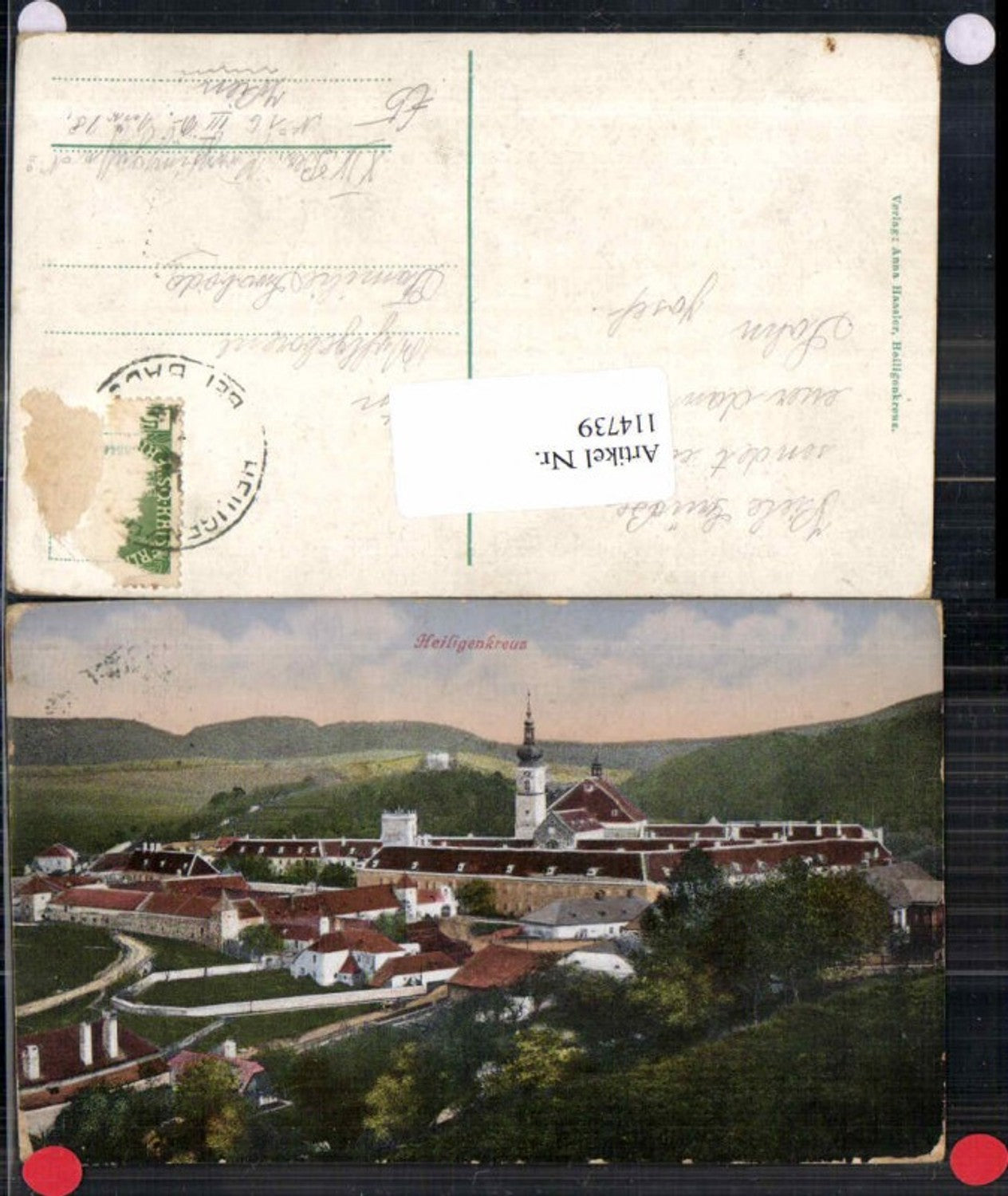 114739,Heiligenkreuz bei Baden 1910