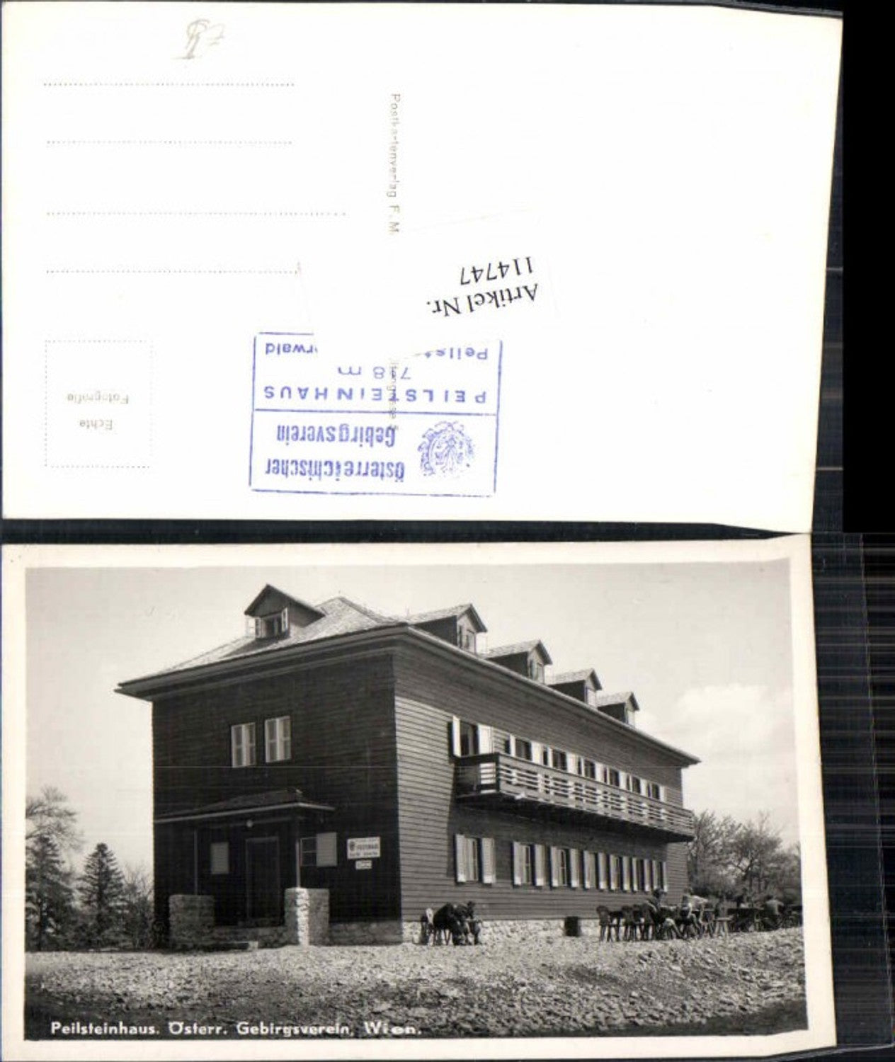 114747,Peilstein Peilsteinhaus bei Weissenbach a.d. Triesting Nöstach Furth