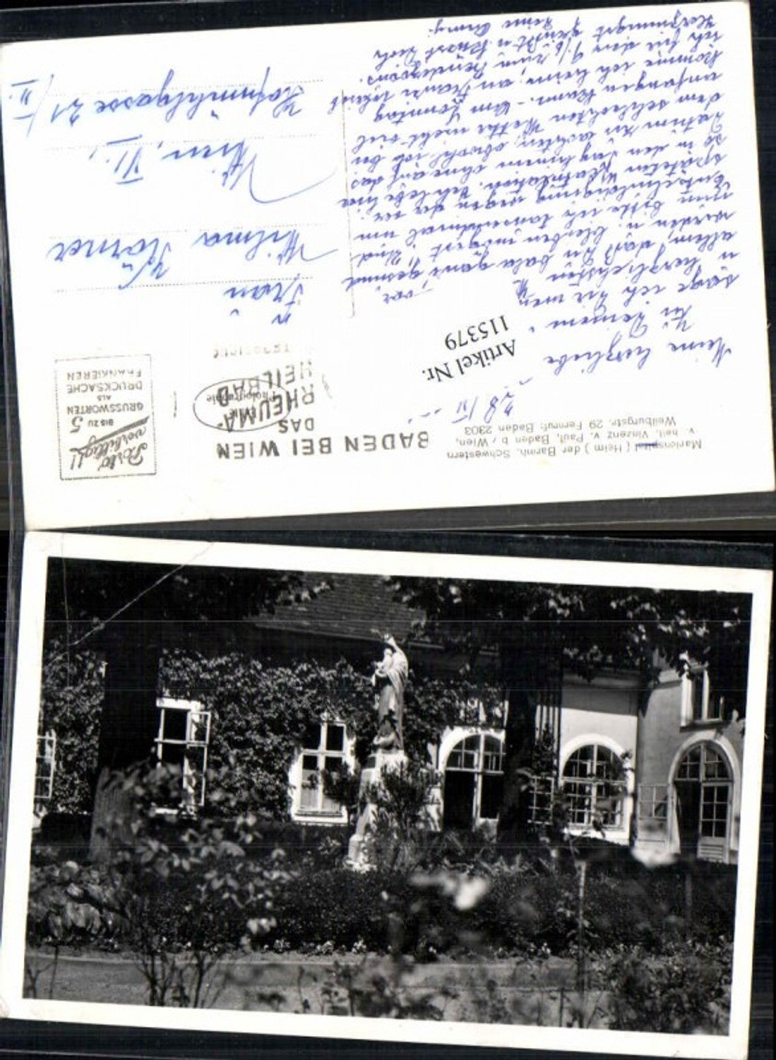 115379,Marienspital bei Baden Wien