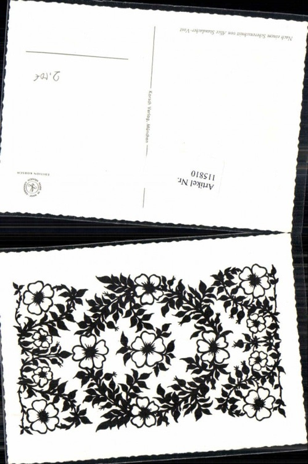 115810, Silhouette by Alice Staudacher Voit