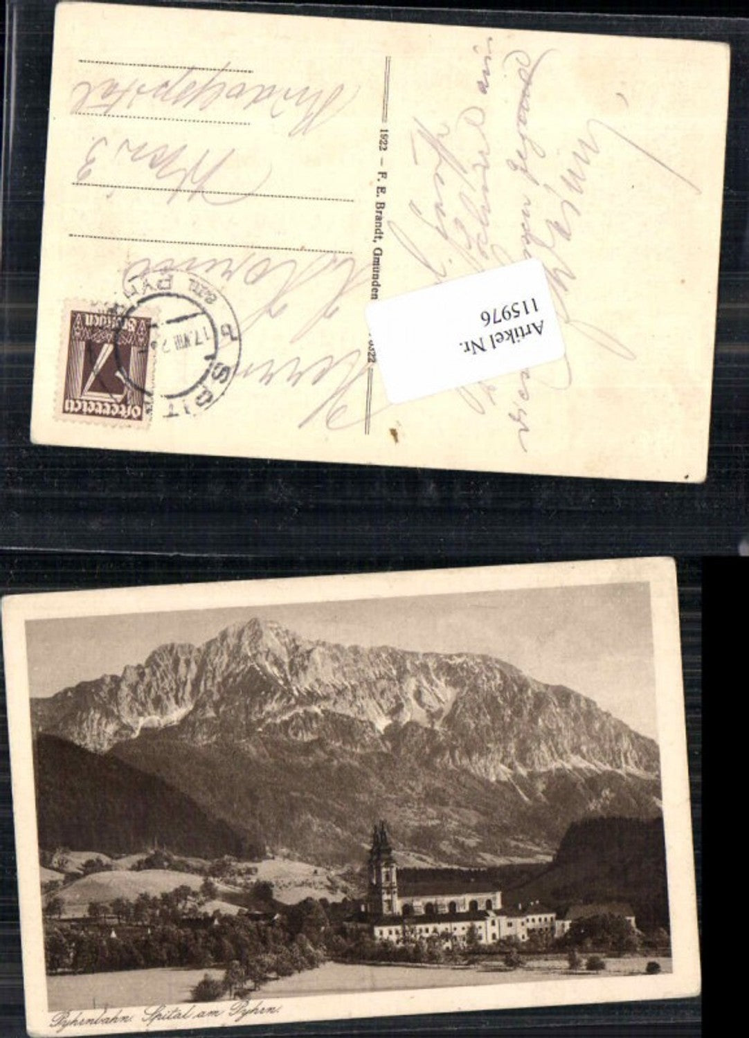 115976,Spital am Pyhrn pyhrnbahn pub Brandt 0322
