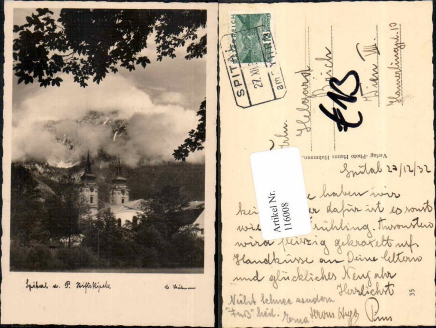 116008,Spital am Pyhrn pub Foto Hubmann Kirche