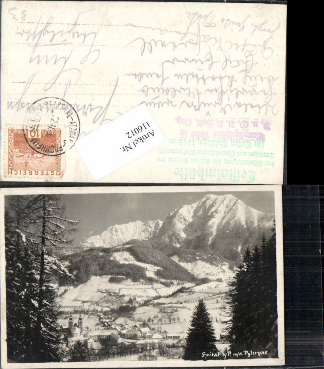 116012,Spital am Pyhrn m. Pyhrgas