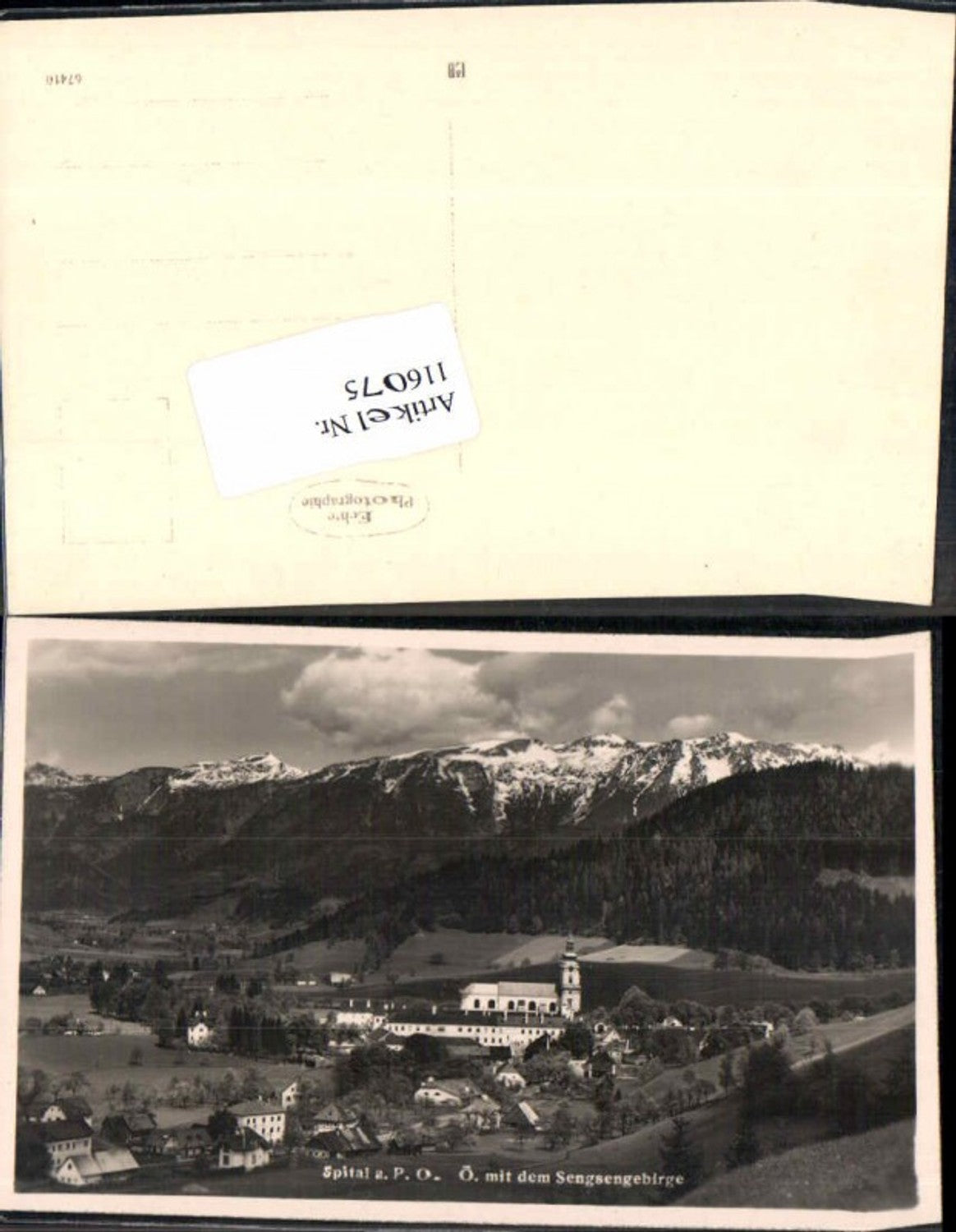 116075,Spital am Pyhrn m. Sensengebirge