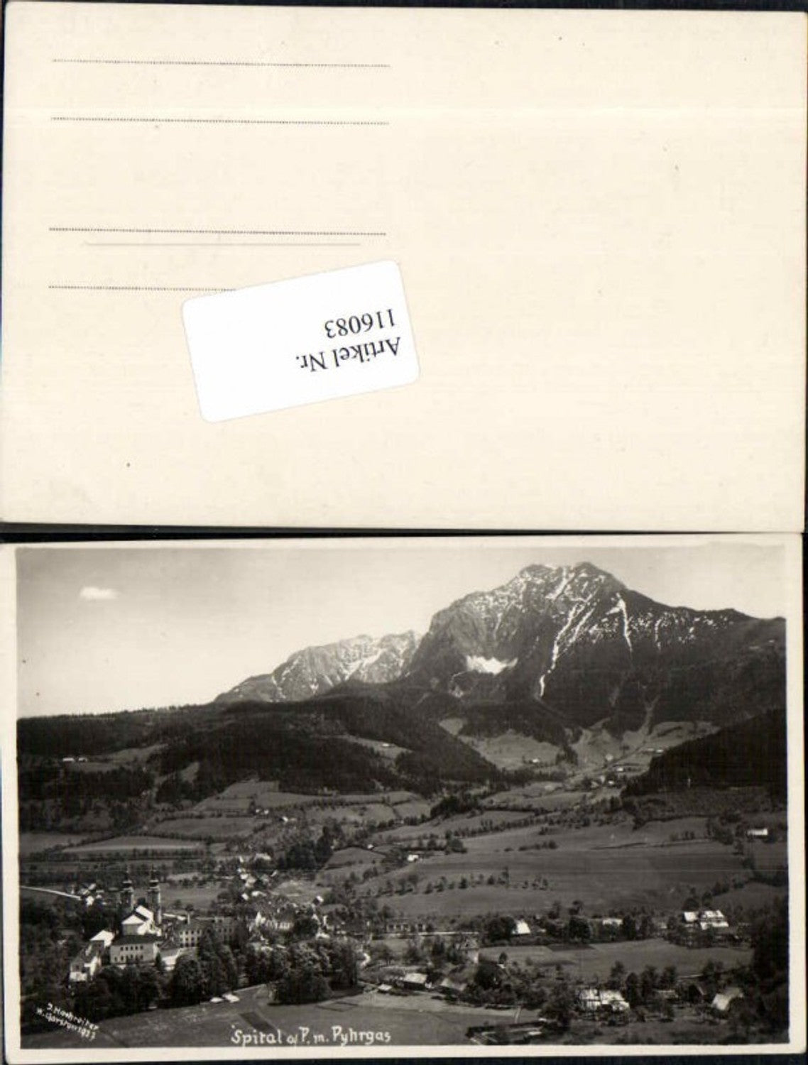 116083,Spital am Pyhrn pub Hochreiter 1927