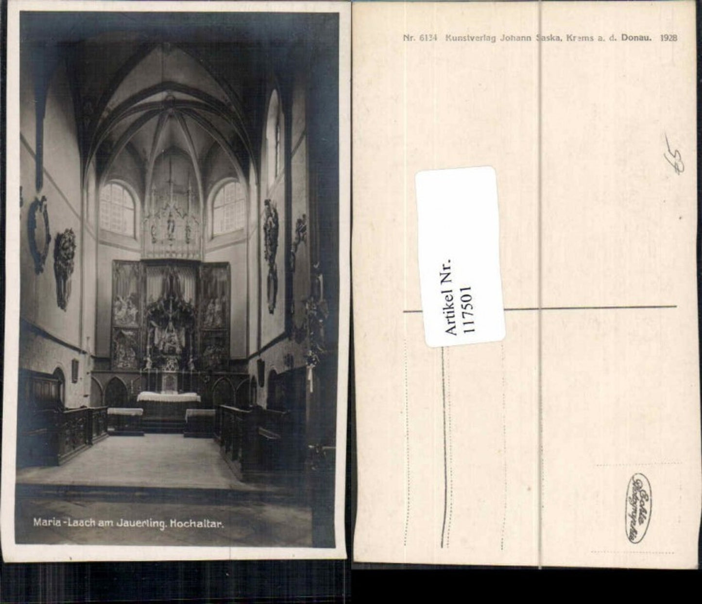 117501, Maria Laach am Jauerling Church Interior