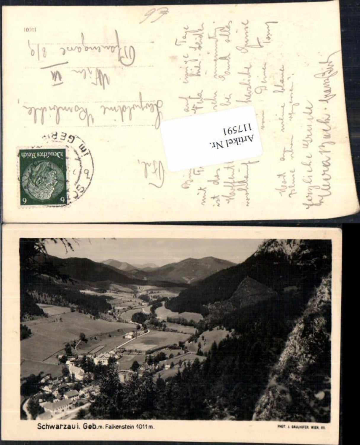 117591,Schwarzau im Gebirge 1940