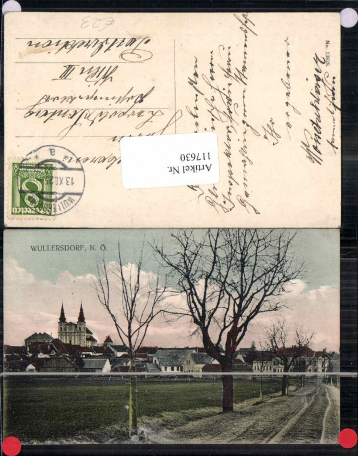 117630,Wullersdorf bei Hollabrunn seltene Partie 1925