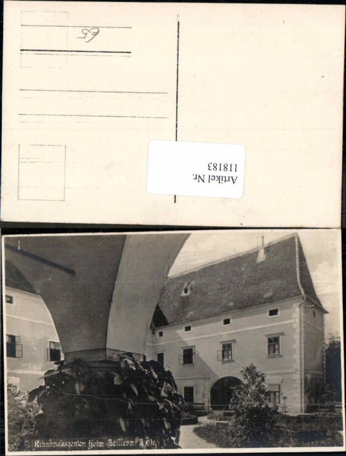 118183, Home in Zeillern near Amstetten Hof 1920