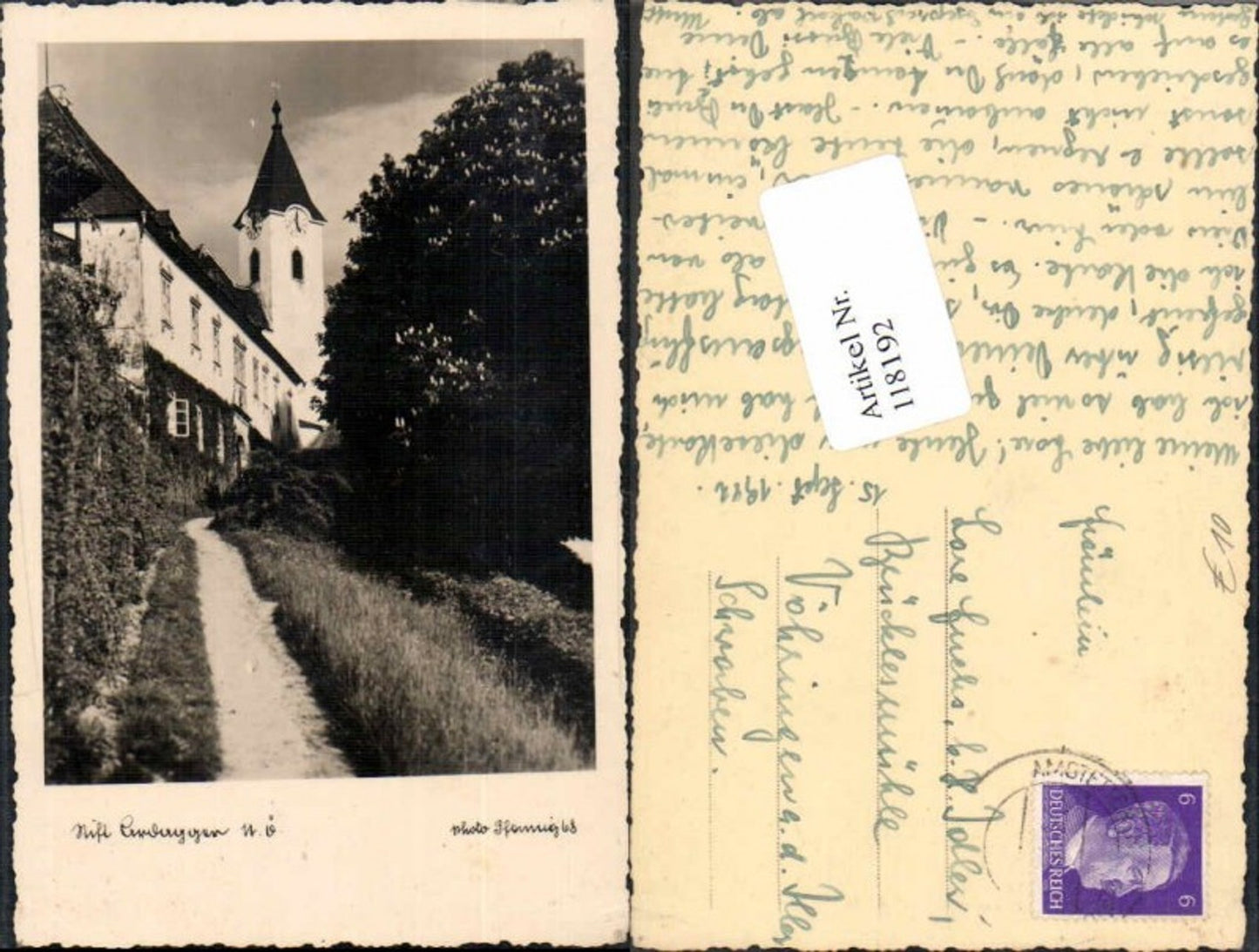 118192,Stift Ardagger bei Amstetten Aussen 1935