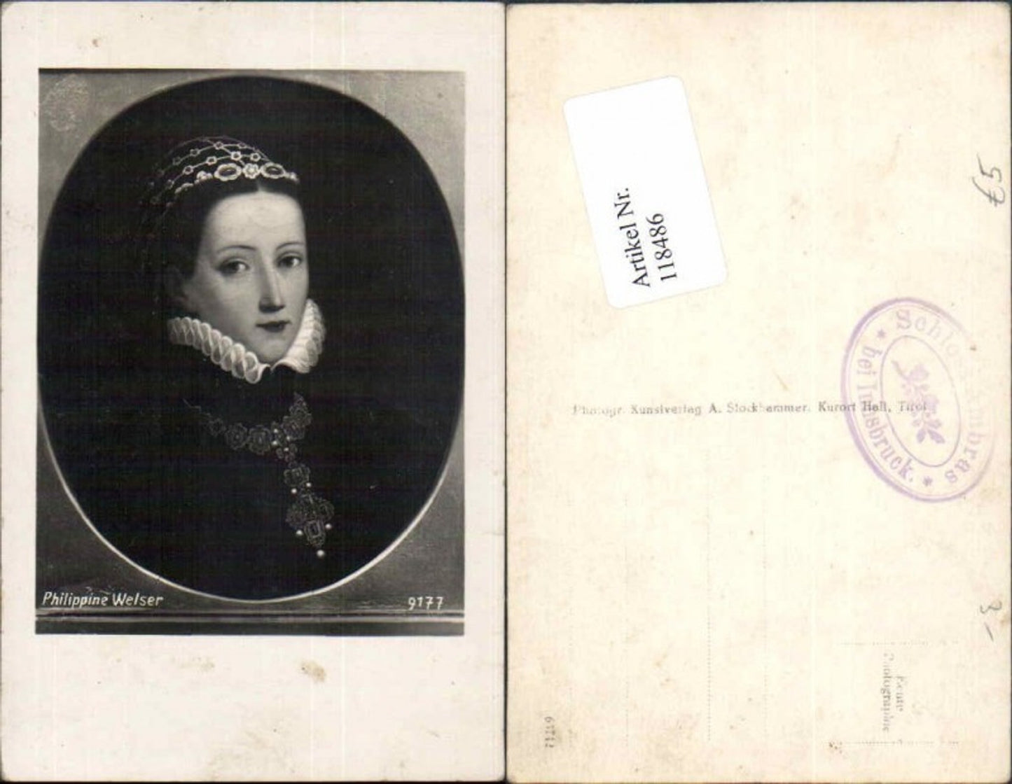 118486,Philippine Welser Portrait