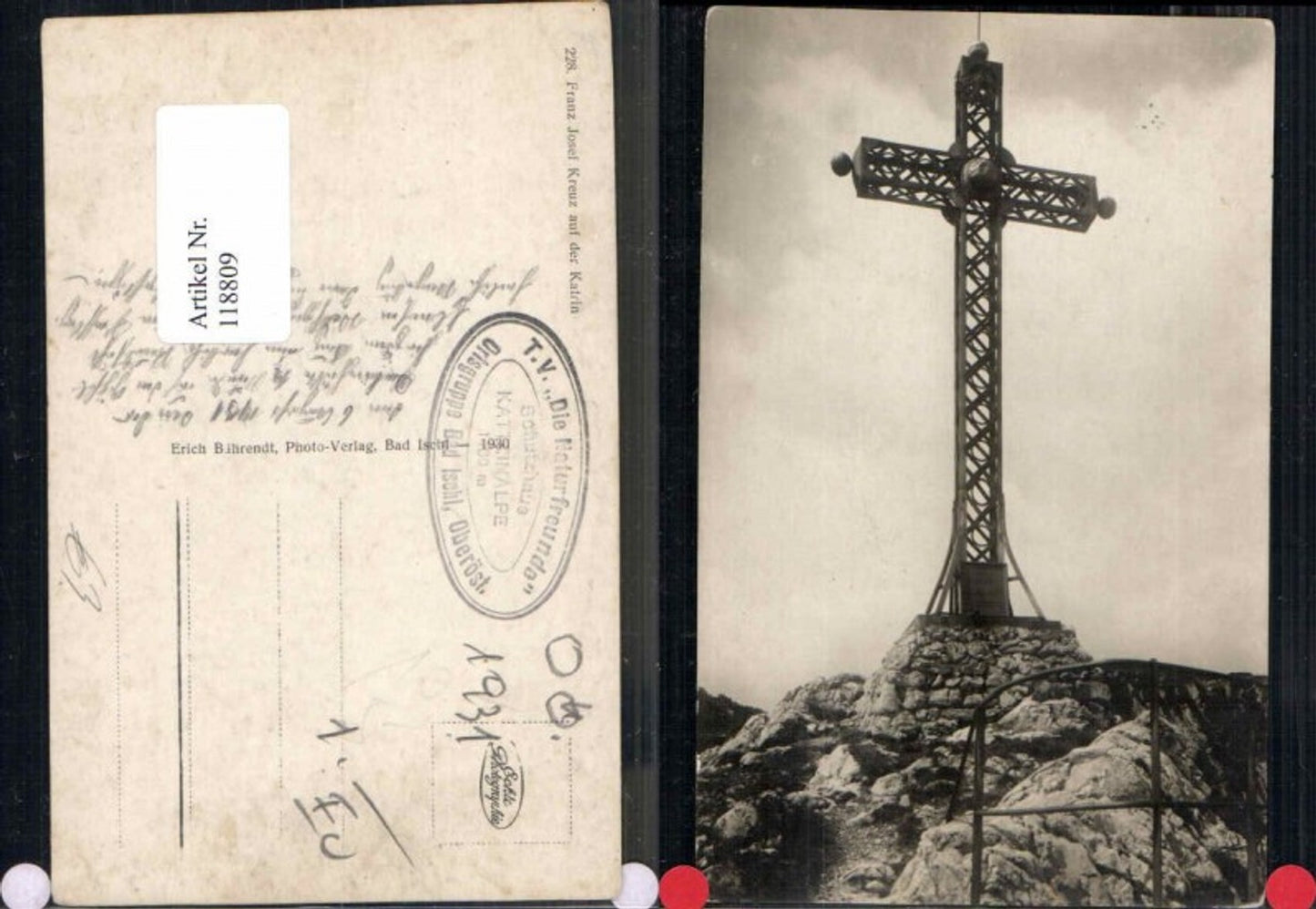 118809,Franz Josef Kreuz a.d. Katrin Alm Bad ischl