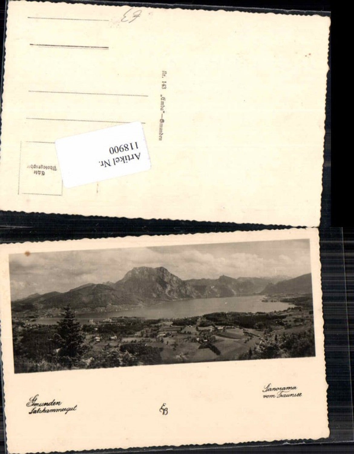 118900,Gmunden Salzkammergut Traunsee