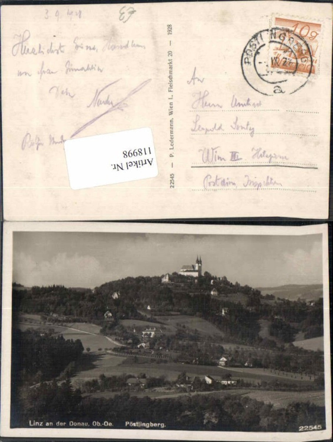 118998,Linz a.d. Donau Pöstlingberg