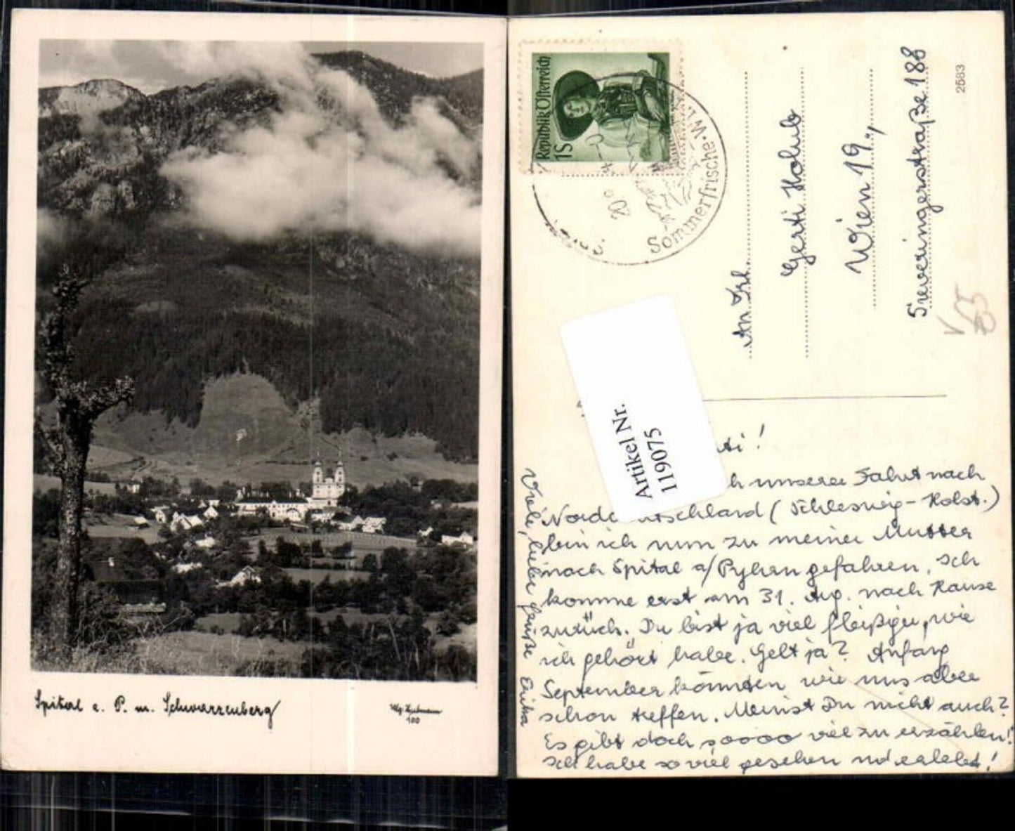 119075,Spital am Pyhrn Schwarzenberg pub Hubmann 100