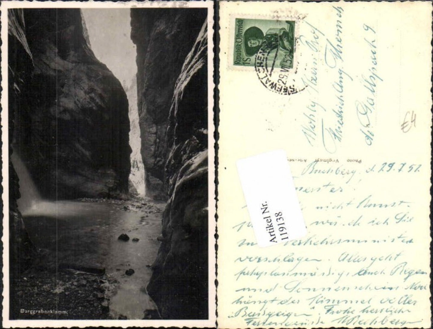 119138,Burggrabenklamm bei Unterach am Attersee
