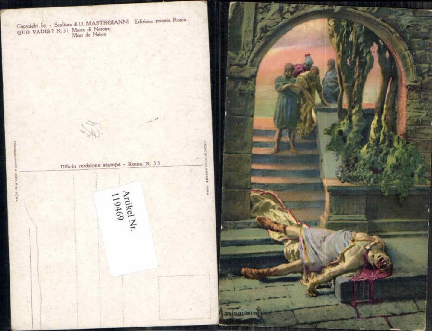 119469,Quo Vadis D. Mastroianni Nr 31