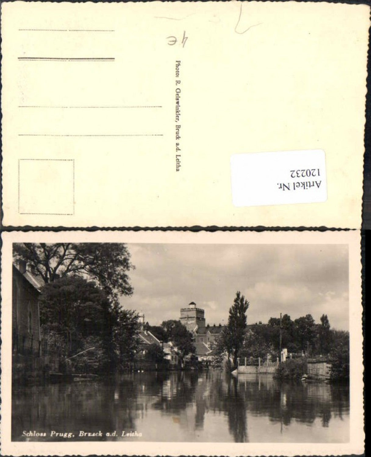 120232,Schloss Prugg bei Bruck a.d. Leitha 1930