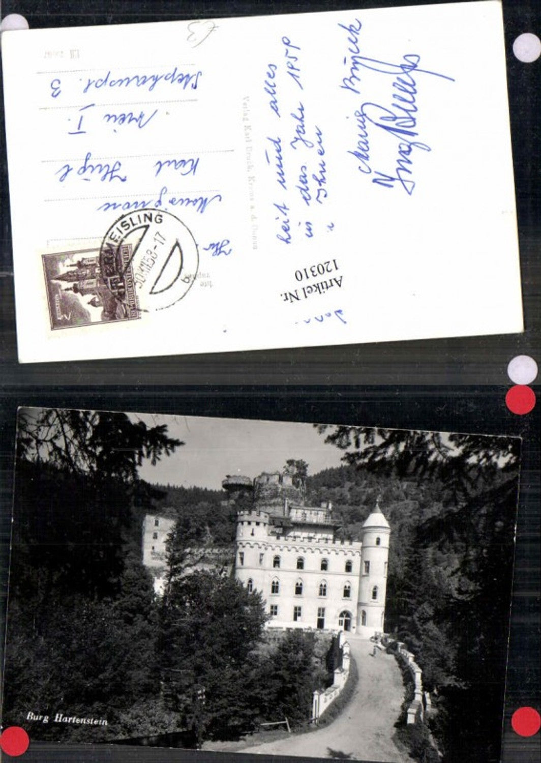 120310,Burg Hartenstein bei Els Krems