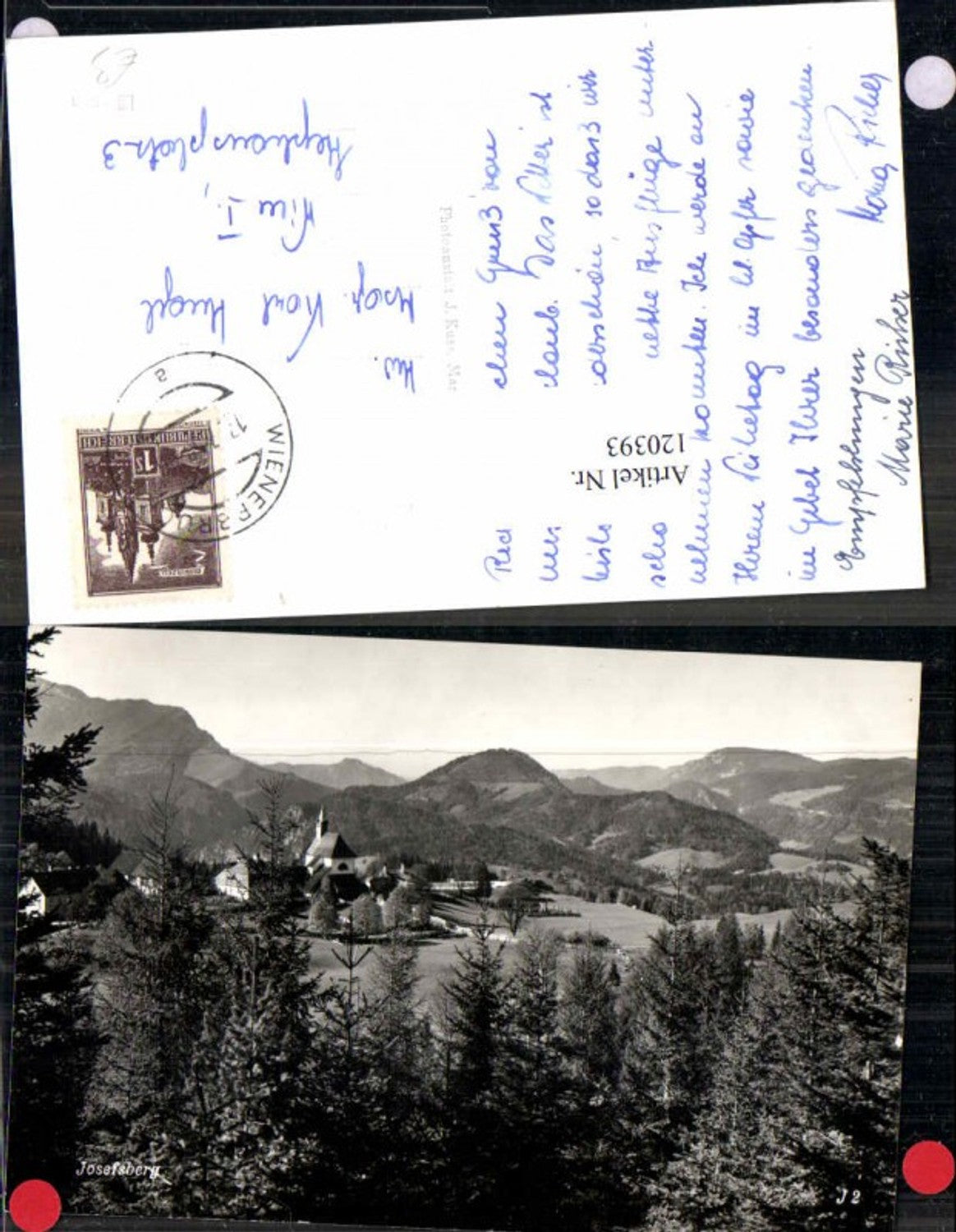 120393,Josefsberg bei Wienerbruck Annaberg