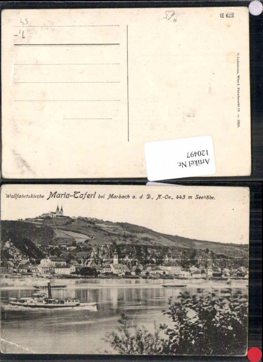 120497,Maria Taferl a.d. Donau Marbach Donau Dampfer
