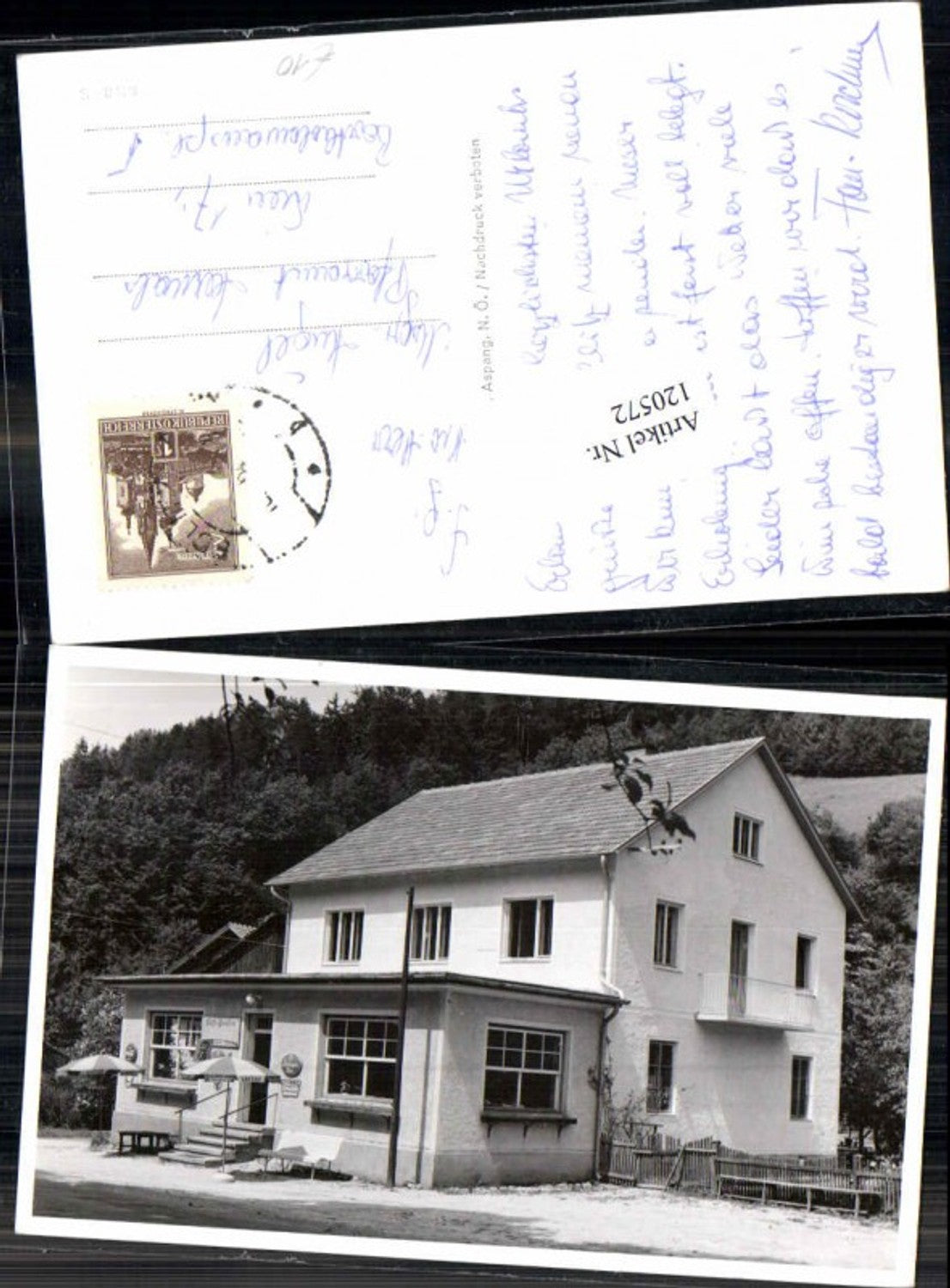 120572,FotoAK Edlitz a.d. Aspangbahn Cafehaus Gasthaus Pension
