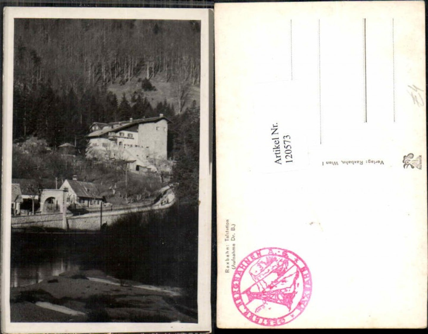 120573,Rax Raxbahn Talstation dere Seilbahn Lift Skilift Bergbahn Reichenau Hirschwang Prein