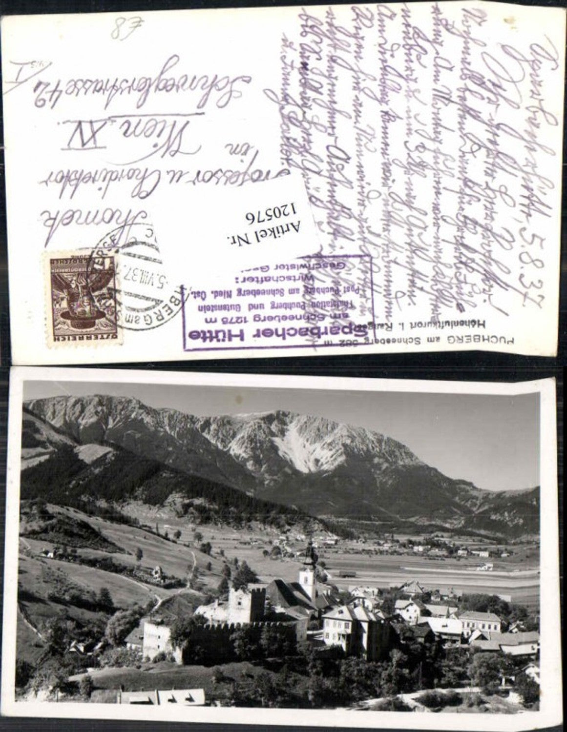 120576,Puchberg am Schneeberg Totale