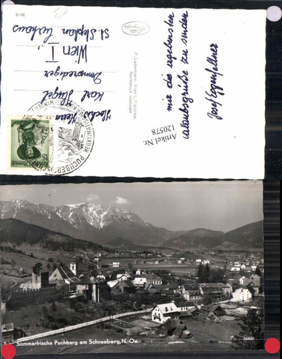 120578,Puchberg am Schneeberg Ortsansicht