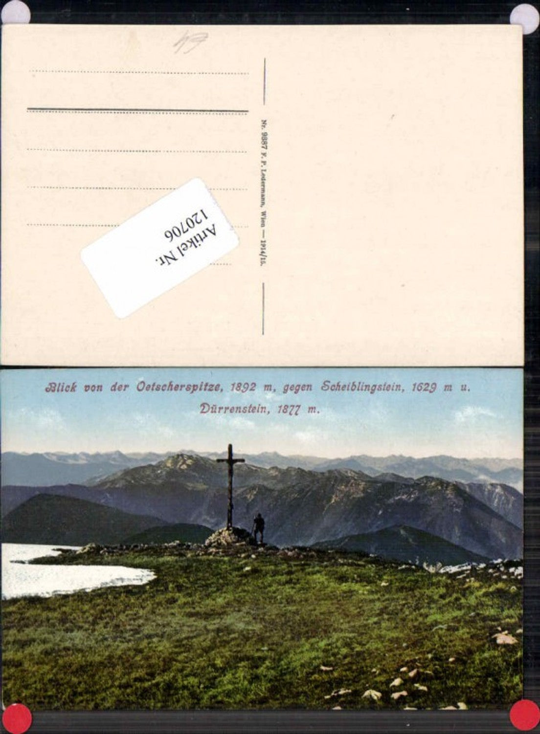 120706,Ötscher Ötscherspitze Gipfel bei Lackenhof am Ötscher