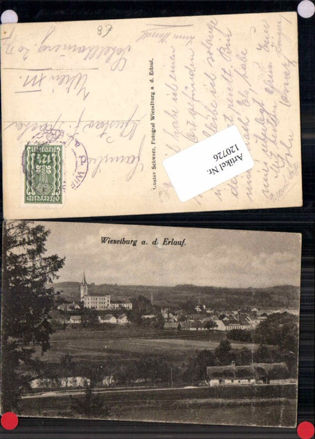 120726,Wieselburg a.d. Erlauf Ortsrand 1920