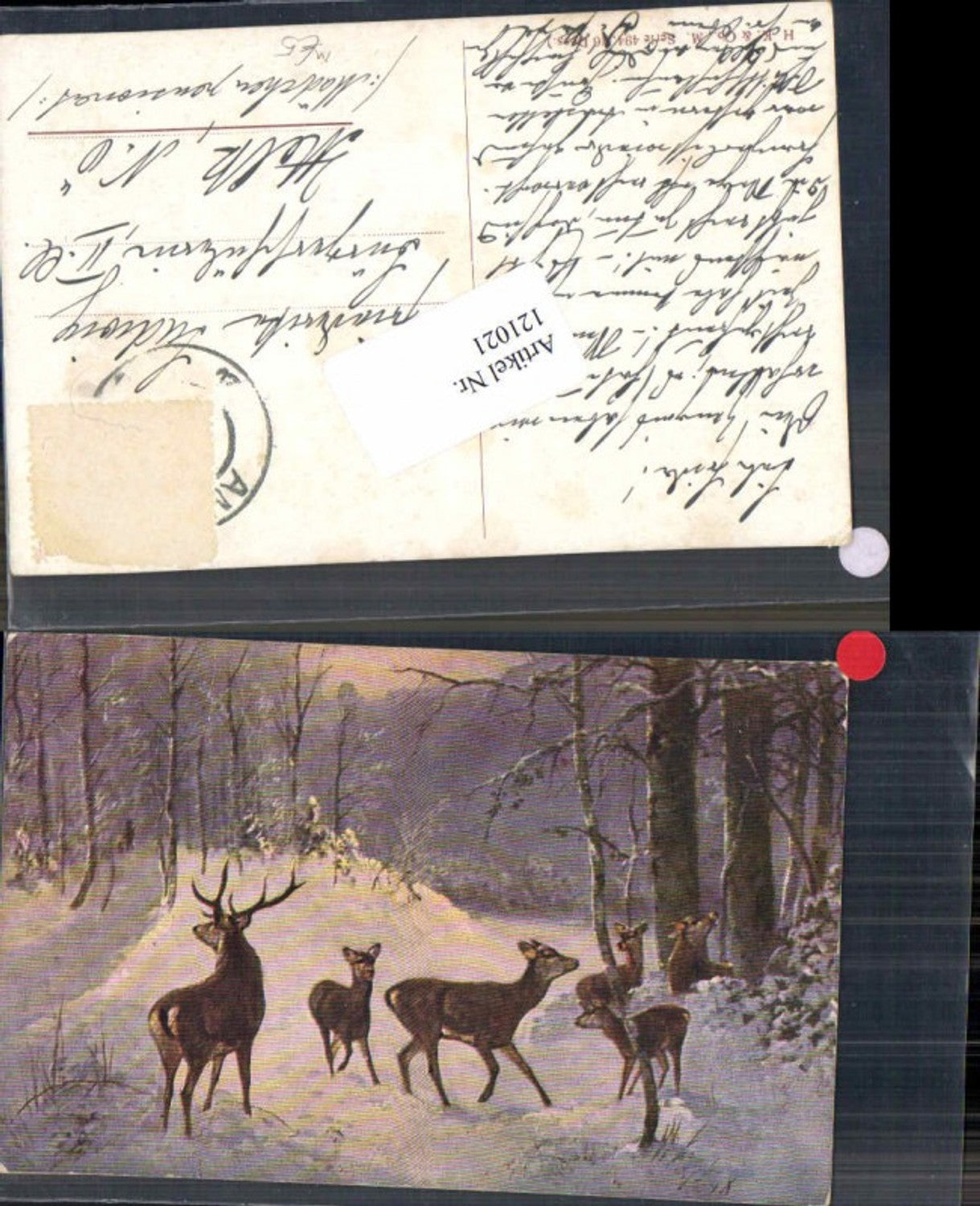 121021,Jagd Jäger Rehe Partie im Wald