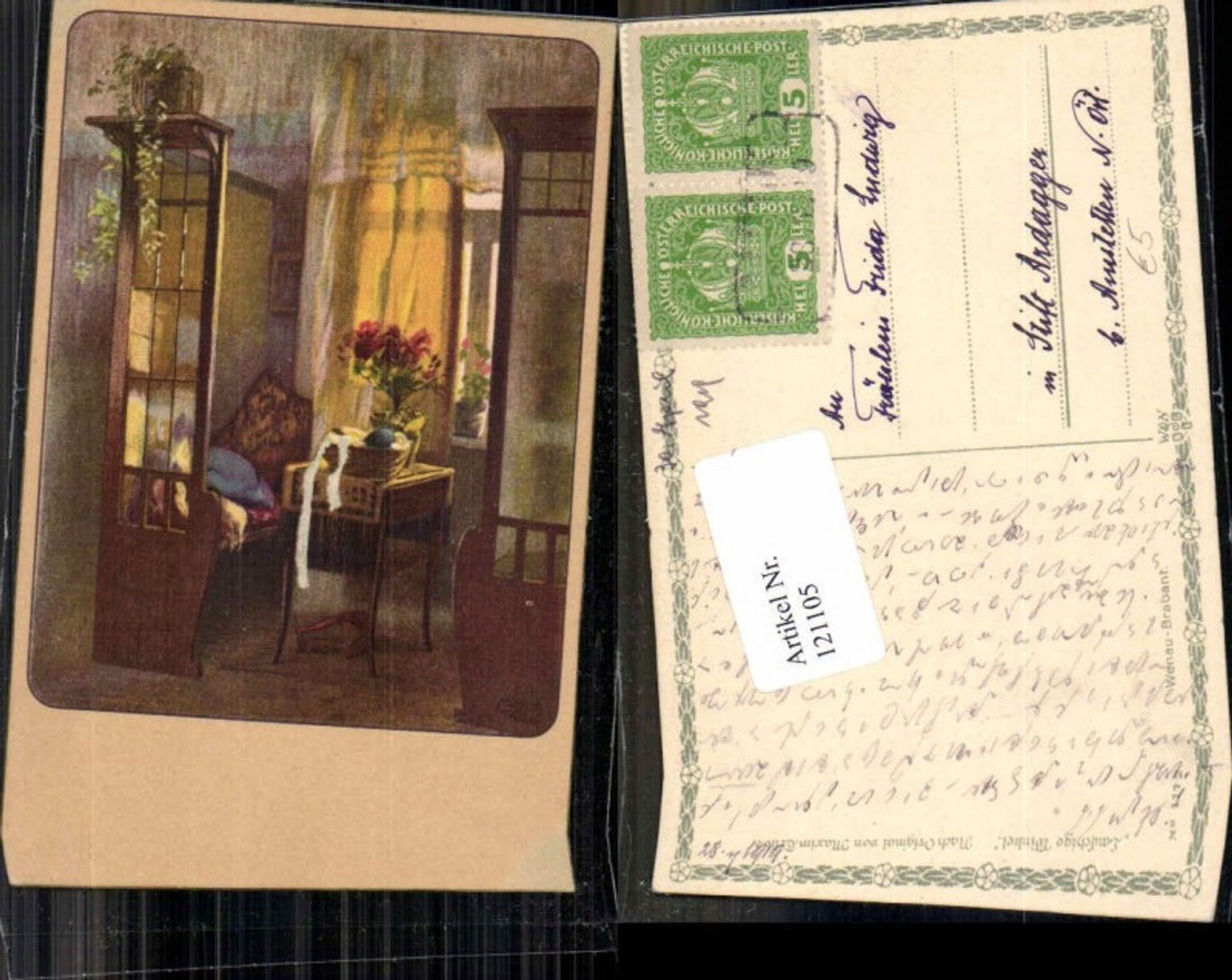 121105,Maxim Trübe Wenau Brabant AK 1172 lauschiger Winkel